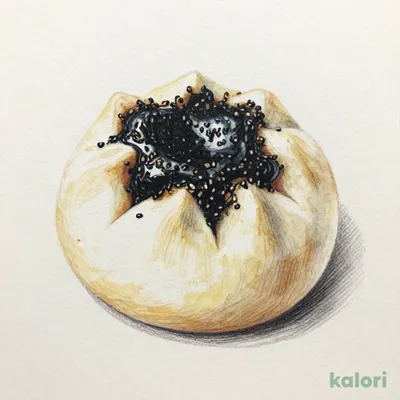 ほかほかとろっと濃厚ごまあんまん