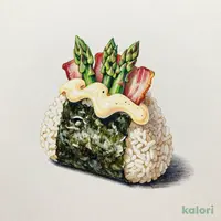手巻おにぎりアスパラベーコンマヨネーズ