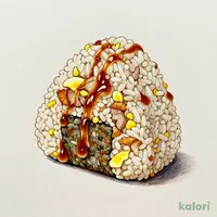 Savory Soy Sauce Fried Rice Ball