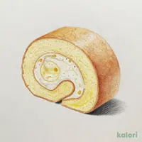 お月見ロールケーキ