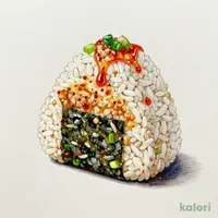 ねぎ豚ラー油飯おむすび