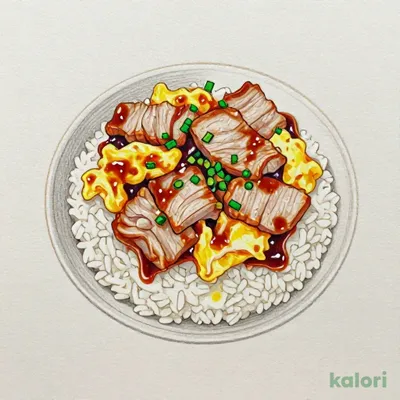 Stamina Pork & Egg Rice Bowl