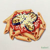 Eggplant Tomato Sauce Gratin