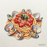 ボンゴレロッソあさりのトマトソース