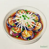 期間限定　おろしと味わう茄子の揚げ浸し