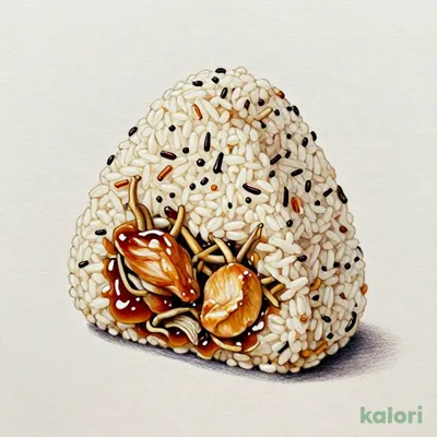 おおきなおむすび　鶏ごぼう　もち麦入