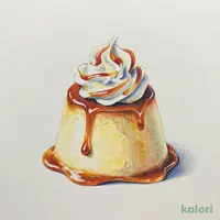 ポムポムプリンのクリームミルクプリン