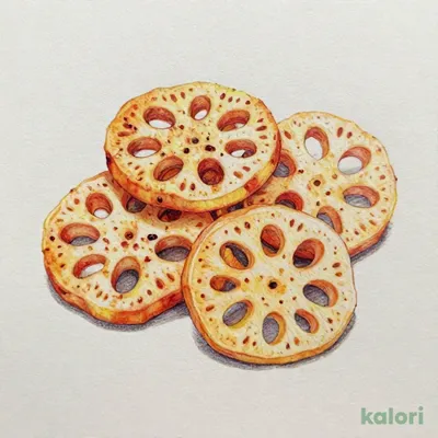 レンコンチップ　ハッピーターン味