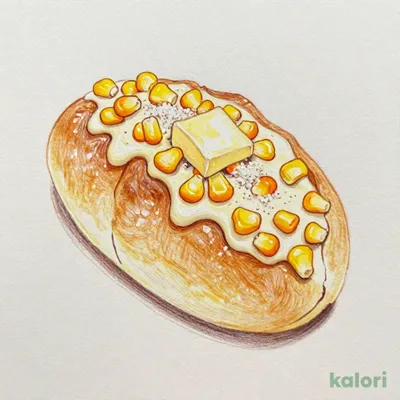 塩バターコーンのもっちりパン