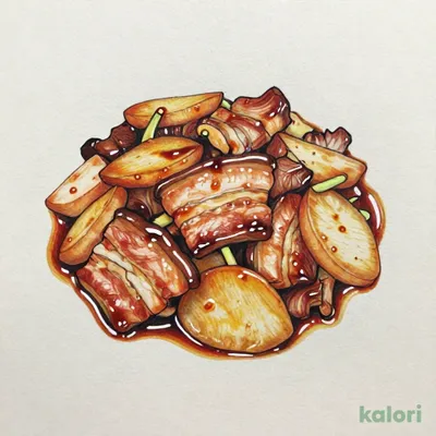 ７ザ・プライス　豚バラと大根の炒め煮の素