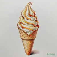 ７プレミアム　ワッフルコーン　蜜芋ブリュレ