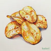 ７Ｐ　堅揚げポテトチップス　スパイスチキン味