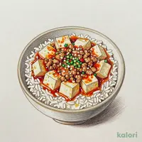 鶏ガラだしのコク　麻婆丼