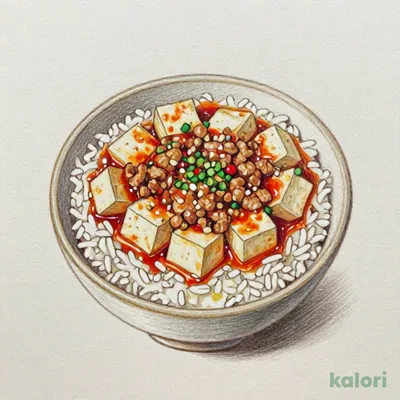鶏ガラだしのコク　麻婆丼