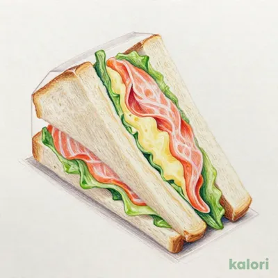 スモークサーモン＆マッシュポテトサンド