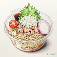 ツナと鬼おろしの和風パスタサラダ