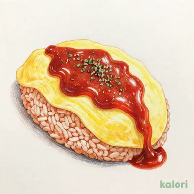トマトの旨みがつまったケチャップオムライス