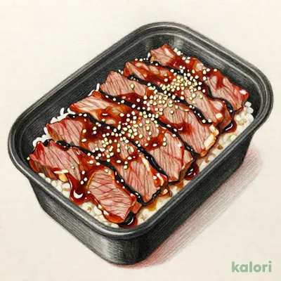 熟成ダレの牛カルビ弁当