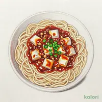 麻婆豆腐焼そば