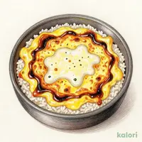 チーズとデミグラスソースのオムライスドリア
