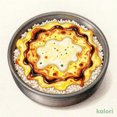 チーズとデミグラスソースのオムライスドリア
