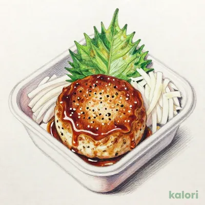 豆腐ハンバーグ　和風粗おろしソース