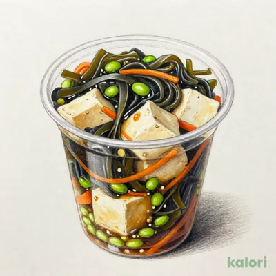 ８種具材のお豆腐とひじきの煮物