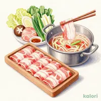 豚バラ　しゃぶしゃぶ食べ放題コース