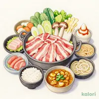 【店舗限定】豚バラ食べ放題しゃぶしゃぶランチ