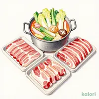 豚2種 しゃぶしゃぶ食べ放題コース