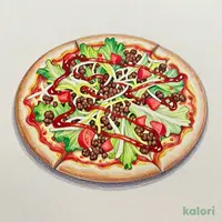 バーガーピザ
