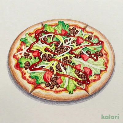 バーガーピザ