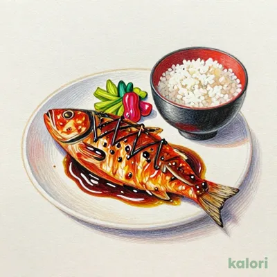 あかうお粕漬け定食