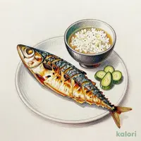 あじ開き定食