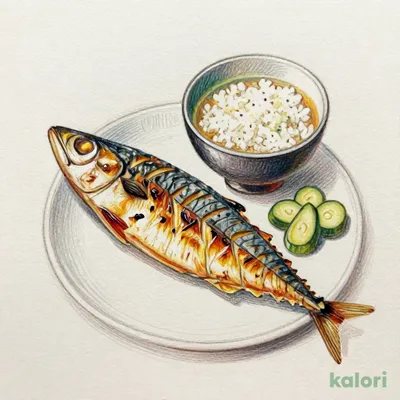 あじ開き定食