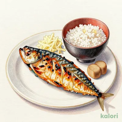 さば文化干し定食