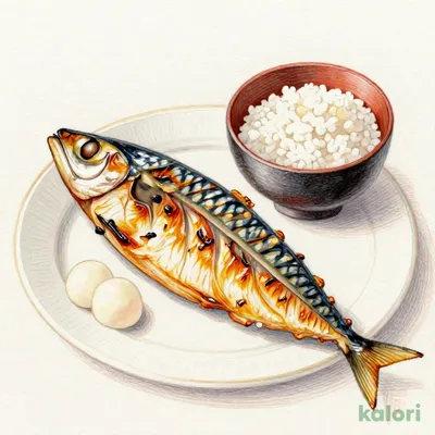 Morning Grilled Mackerel Set Meal