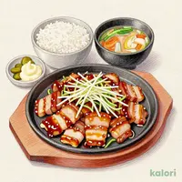 Pork Ginger Stir-Fry Set Meal, Extra Meat