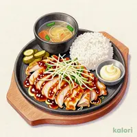 Ginger Chicken Set Meal, Regular Meat
