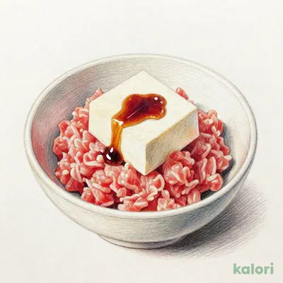 まぐろたたき豆富