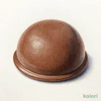 もっちもちドームアイス ～チョコ～