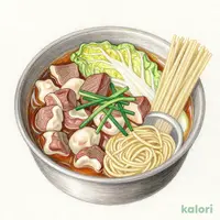 もつ鍋（ラーメン付） 王道醤油