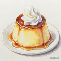 アイスプリンのホイップブリュレ