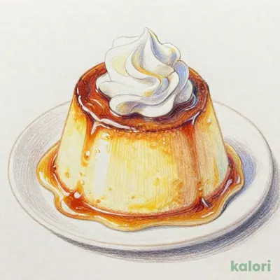 アイスプリンのホイップブリュレ