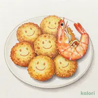 スマイルポテト＆エビフライ