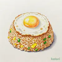 ソースor醤油？お好みチョイス 目玉焼きチャーハン