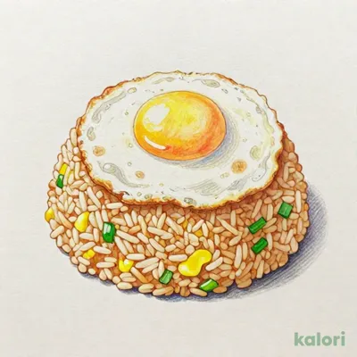 ソースor醤油？お好みチョイス 目玉焼きチャーハン