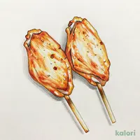 手羽先串 塩（2本）