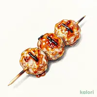 つくね串の炙り焼