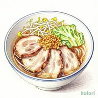 にんにく背脂！石焼G系ラーメンのあたま